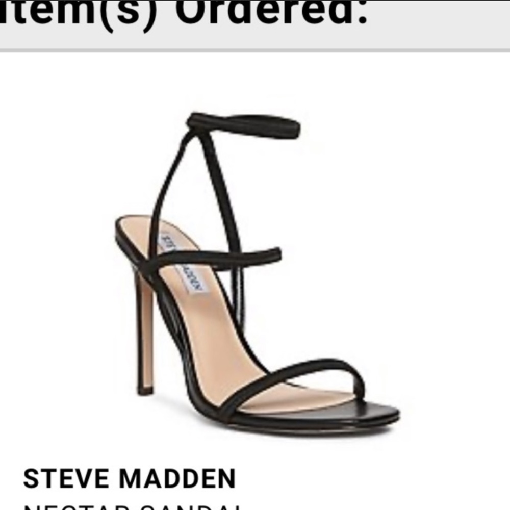 Steve Madden black heels